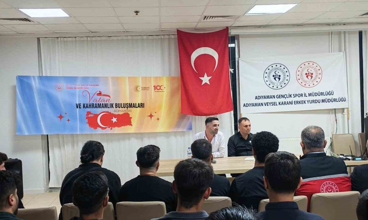 Gündemden Son Bilgiler: Adıyaman'da gaziler, Veysel Karani KYK Yurdu'nda öğrencilerle buluştu | İşte Tüm Ayrın