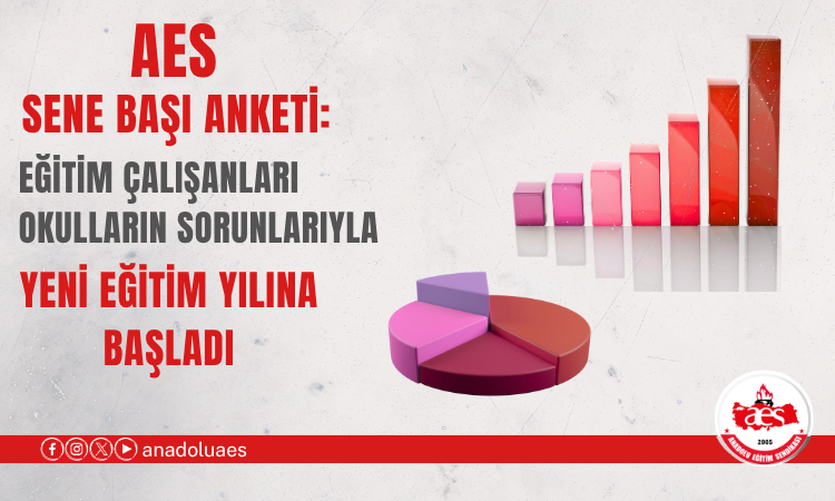 Gündemden Son Bilgiler: AES anketinde eğitim çalışanlarının yüzde 98,7'si ek ders ücretlerini yetersiz buldu v