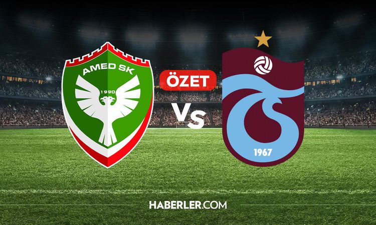 Gündemden Son Bilgiler: Amedspor Trabzonspor maç özeti ve golleri! (2-1) Amedspor Trabzonspor kaç kaç bitti, g