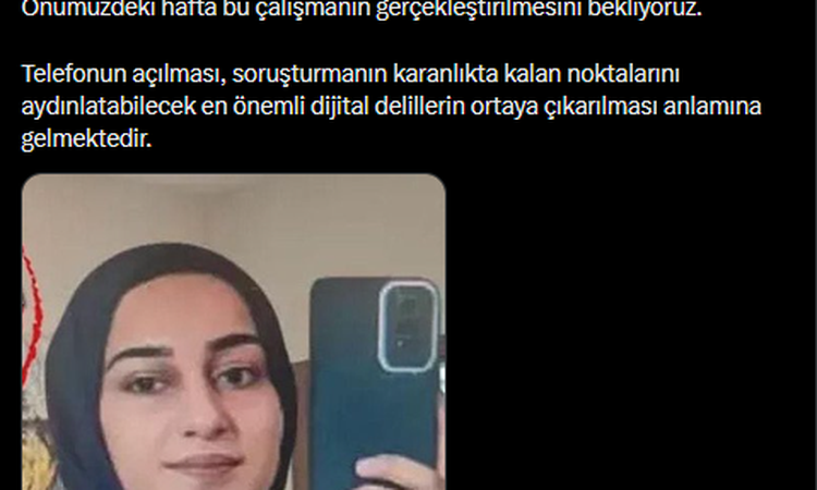 Gündemden Son Bilgiler: Avukat Karabulut'a göre Rojin Kabaiş'in telefonu veriler silinmeden açılabilecek ve Me