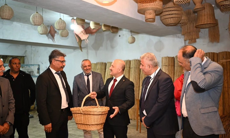 Gündemden Son Bilgiler: Aydın Valisi Osman Varol, Ilıcabaşı'nda sepet imalatını inceledi
