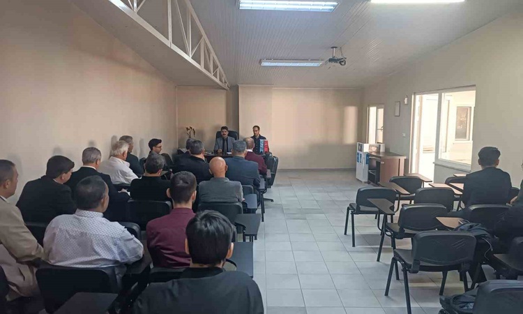 Gündemden Son Bilgiler: Aydın Yenipazar'da müftülük personeli aylık toplantıda din hizmetlerini ele aldı: Geli