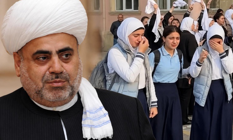 Gündemden Son Bilgiler: Azerbaycan Başmüftüsü, okullardaki başörtüsü yasağını böyle savundu