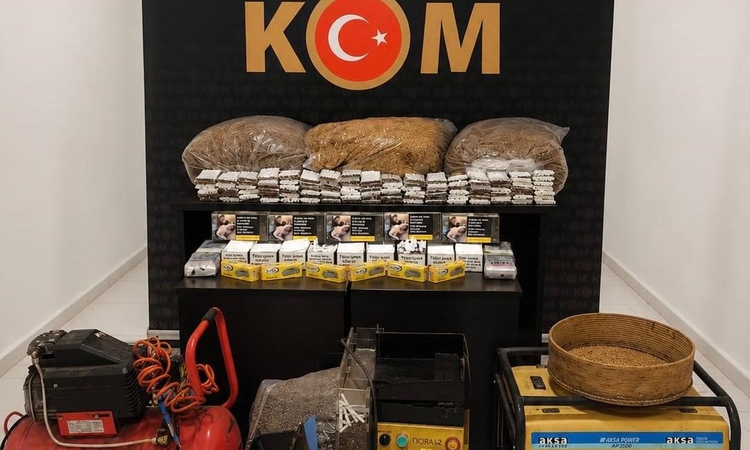 Gündemden Son Bilgiler: Bayburt’ta 38 kilo açık tütün ve 18 bin 240 makaron ele geçirildi