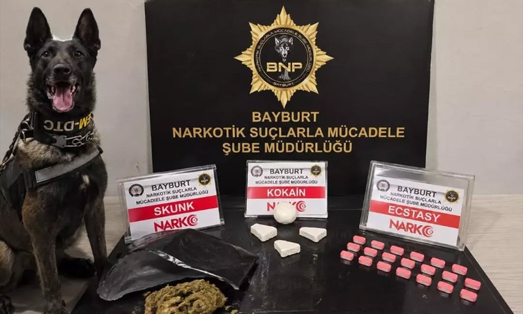 Gündemden Son Bilgiler: Bayburt'ta narkotik operasyonunda araçta uyuşturucu ele geçirilen 1 zanlı hakkında tut