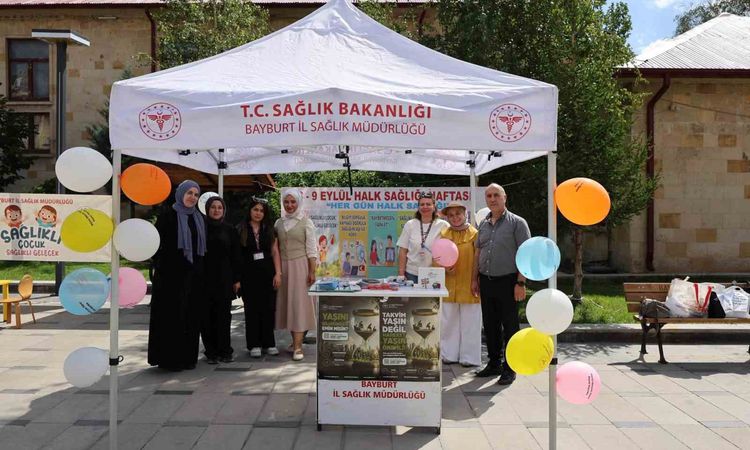 Gündemden Son Bilgiler: Bayburt’ta vatandaşlara sağlıklı yaşam alışkanlıkları anlatıldı | İşte Tüm Ayrıntılar