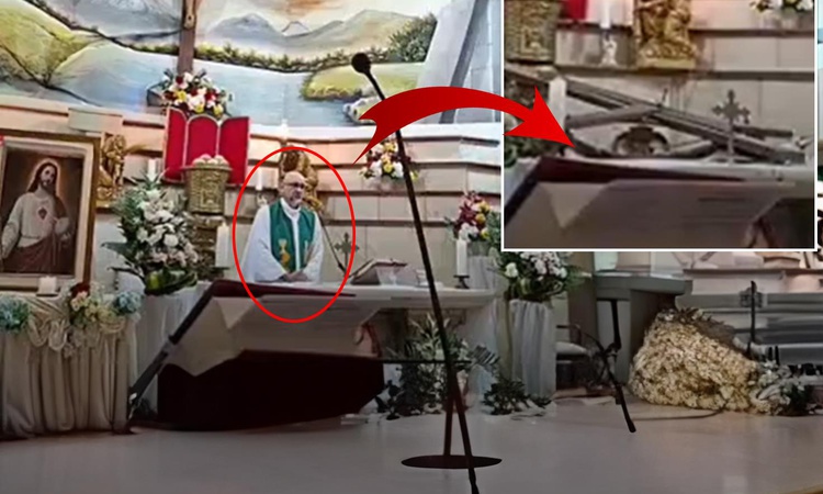 Gündemden Son Bilgiler: Böyle ölüm görülmedi! Rahibin son anları kamerada - Son Dakika Bilgileri
