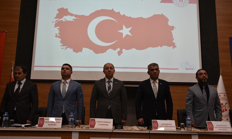 Gündemden Son Bilgiler: Erzurum GSİM ve Milli Eğitim okul sporları katılımını artırmak için toplandı