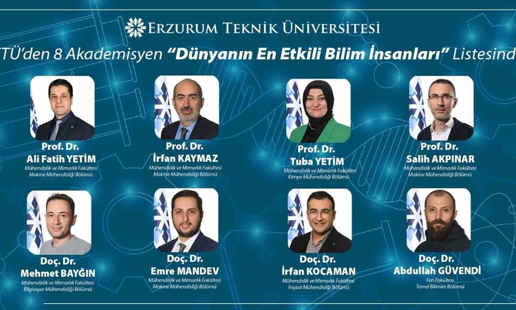 Gündemden Son Bilgiler: ETÜ'den 8 akademisyen Stanford'un en etkili bilim insanları listesine girdi - Son Daki