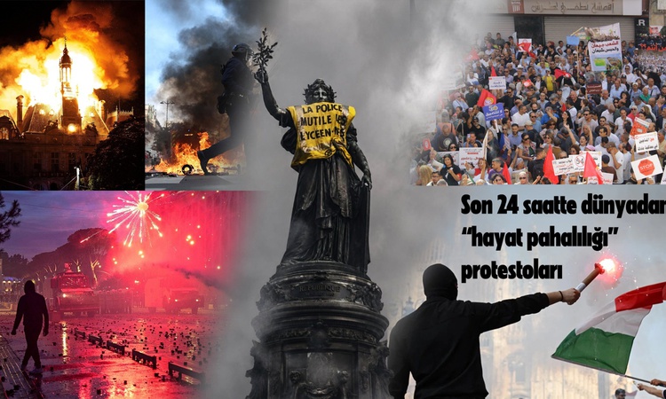 Gündemden Son Bilgiler: Fransa'da protestolarda 1 kişi öldü, yaklaşık bin 800 kişi yakalanarak gözaltına sevk
