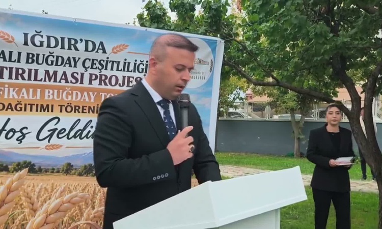 Gündemden Son Bilgiler: Iğdır’da üreticilere 40 ton sertifikalı buğday tohumu dağıtıldı