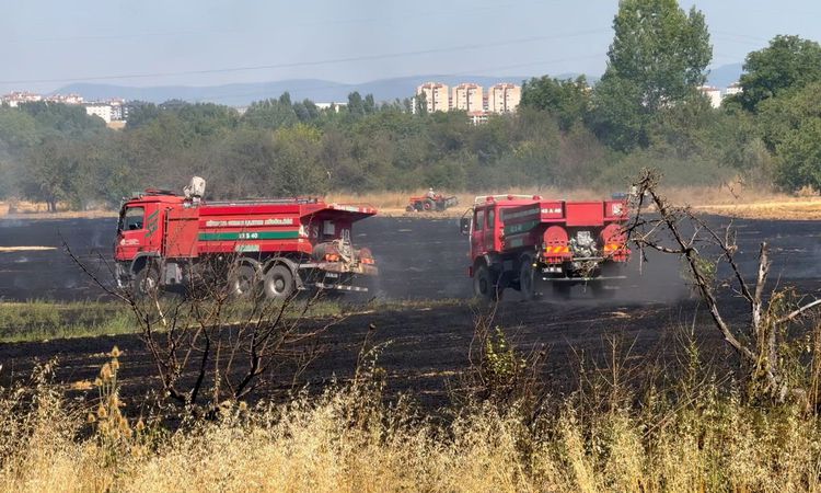 Gündemden Son Bilgiler: Kütahya'da Anız Yangını Kontrol Altına Alındı: Gelişmeler Takip Ediliyor