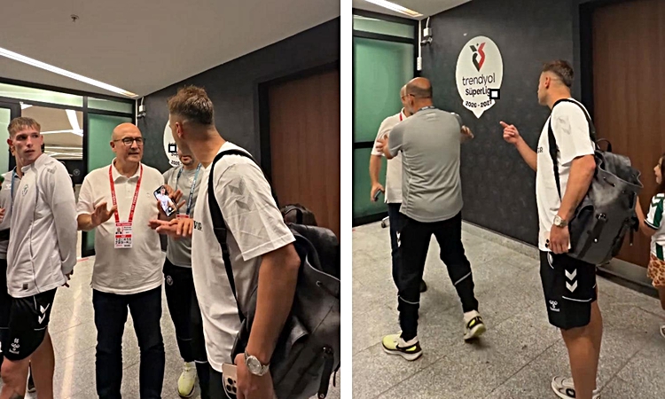 Gündemden Son Bilgiler: Maçtan saatler sonra gözler önüne serildi! İşte Deniz Türüç'ün TFF yetkilisiyle tartış