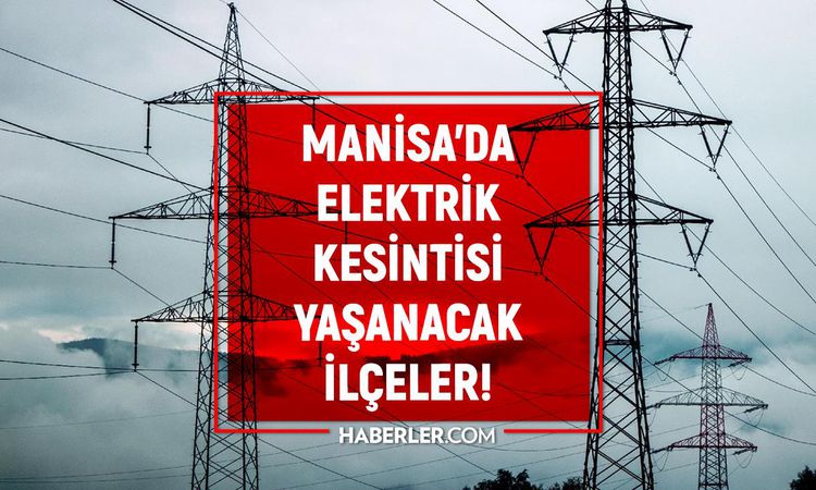 Gündemden Son Bilgiler: Manisa GDZ elektrik kesintisi! 3-4 Eylül Manisa'da elektrik kesintisi son dakika ne za