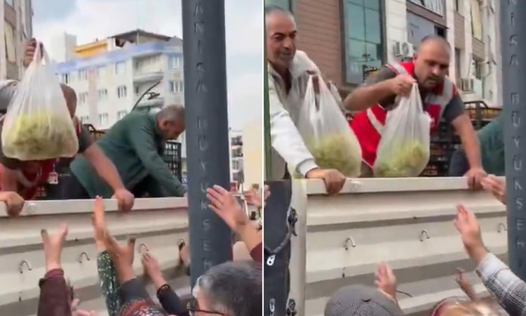Gündemden Son Bilgiler: Manisa'da üzüm protestosu: 1 tır dolusu üzüm halka dağıtıldı: Gelişmeler Takip Ediliyo