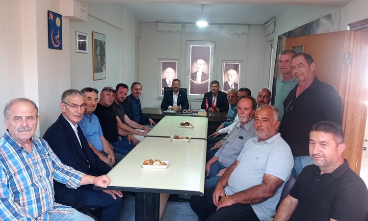 Gündemden Son Bilgiler: MHP'li Milletvekili Yüksel, Gömeç İlçe Başkanı Arslan'a Terörsüz Türkiye'yi vurguladı