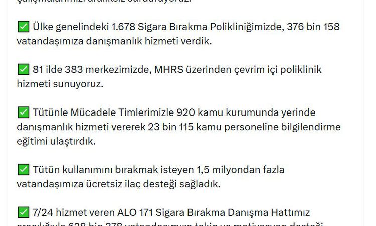 Gündemden Son Bilgiler: Sağlık Bakanı Memişoğlu: 1,5 Milyondan Fazla Vatandaşa Ücretsiz İlaç Desteği Sağladık