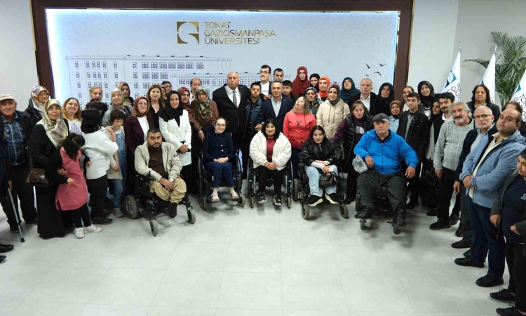Gündemden Son Bilgiler: Sakatlar Derneği Tokat Şubesi, 73 birey adına TOGÜ Rektörü'ne teşekkür etti