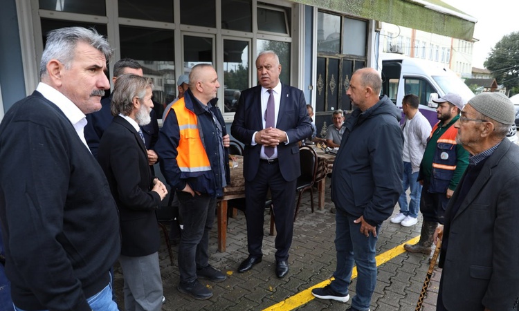 Gündemden Son Bilgiler: SESOB Sakarya Karasu'da sel mağduru esnaf için baraj ve bent talebini DSİ'ye iletecek