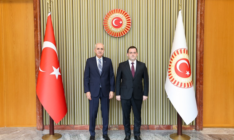 Gündemden Son Bilgiler: TBMM Başkanı Kurtulmuş, ilk yurt dışı ziyaretini Türkiye'ye yapan Zeynula'yı kabul ett