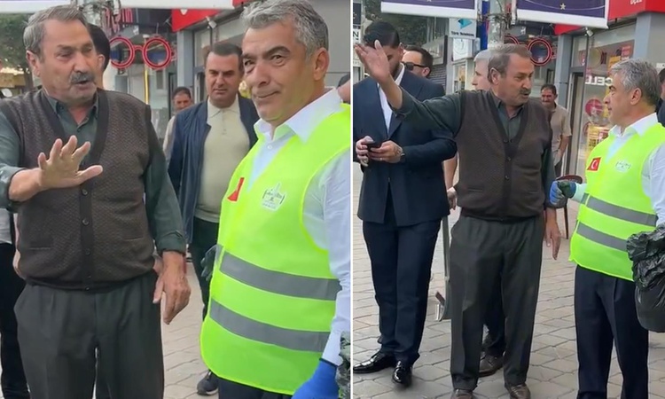 Gündemden Son Bilgiler: Temizlik projesine katılan AK Partili vekile vatandaştan tepki: 15 gündür sıra alamıyo
