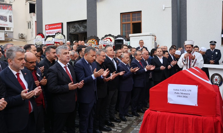 Gündemden Son Bilgiler: Trabzon'da kalp krizi sonucu ölen polis memuru Şahin Sağlam için tören düzenlendi - So