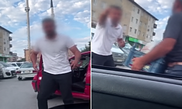 Gündemden Son Bilgiler: Trafikte "Neden kornaya bastın" kavgası! Öfkeli sürücünün dehşet saçtığı anlar kamerad