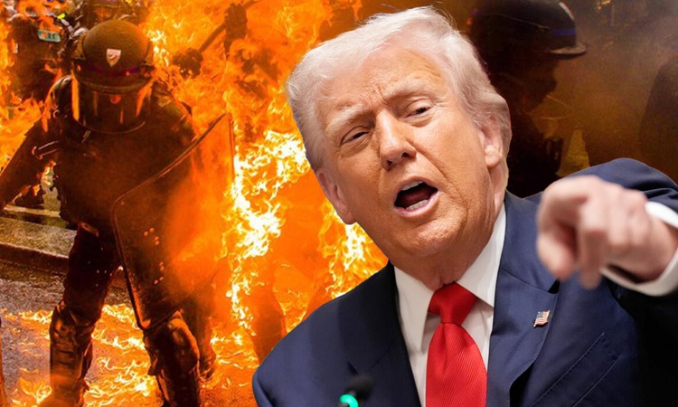 Gündemden Son Bilgiler: Trump'tan yangın yerine dönen Fransa'ya uyarı: Bir an önce sınırları kapatın ve Merak