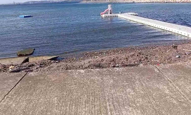 Gündemden Son Bilgiler: Yalova Taşköprü'de Dantel Sitesi önünde Marmara Denizi'ne kırmızı sıvı döküldü ve Mera