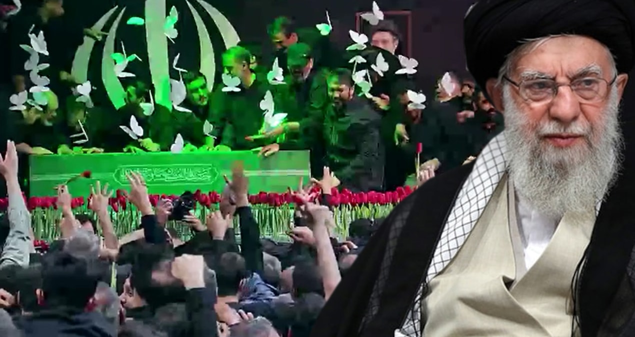 Farewell to Khamenei! Thousands of people competed with each other to touch his coffin - Last Minute