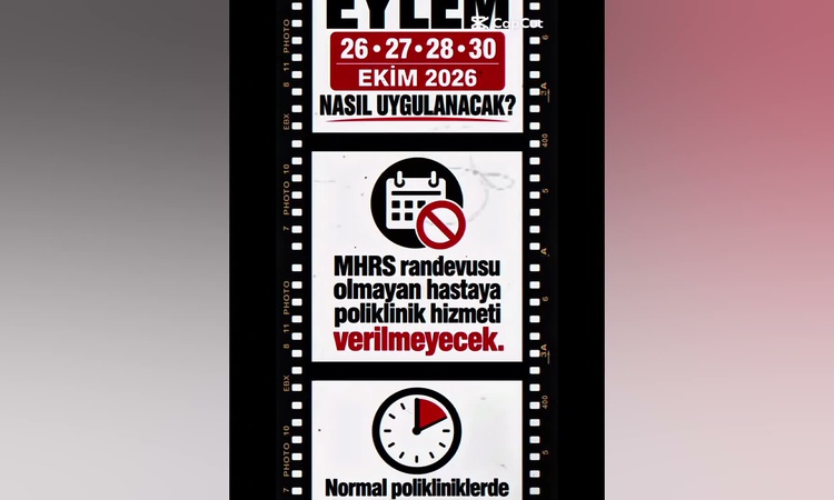 Hekim Birliği Sendikası, 26-30 Ekim'de MHRS'siz hastaya poliklinik vermeyecek | İşte Tüm Ayrıntılar