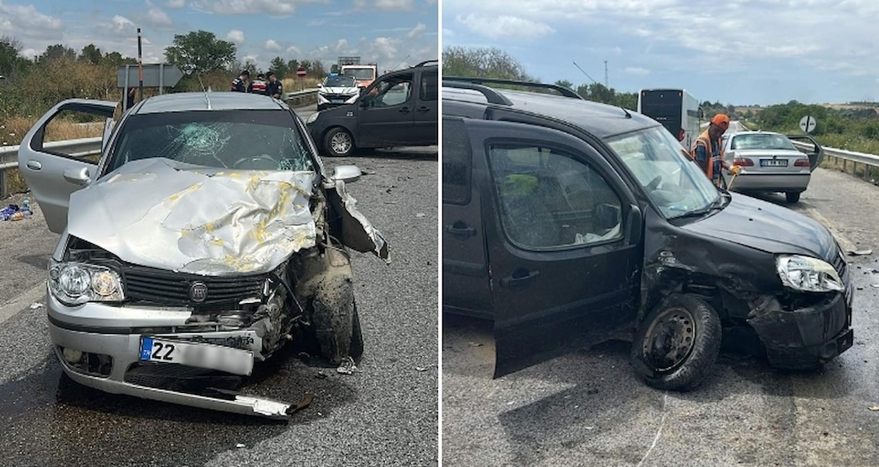 Two vehicles crashed into each other; 6 people injured - Breaking News