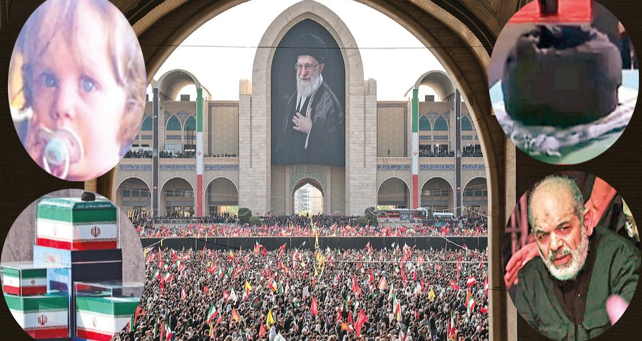Remarkable details at the funeral of Iran's religious leader Khamenei: Message in verses - Last Minute