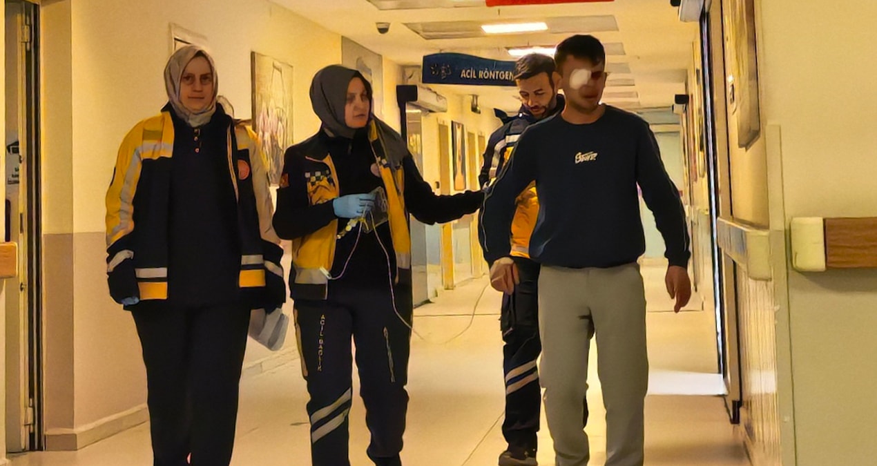 Kritik Açıklama: İşçinin gözüne ok gibi saplandı! Korkunç iş kazası - Haberleri: Gelişmeler Takip Ediliyor