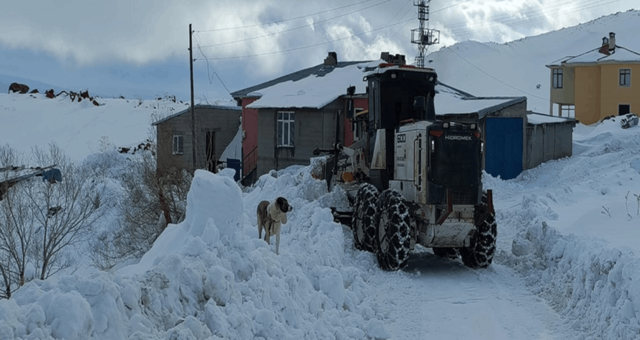Gündemden Son Bilgiler: Iğdır'da 14 köy yolu kardan ulaşıma kapandı - Haberleri