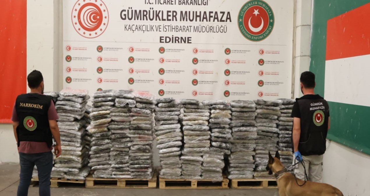 1 ton 153 kilos of drugs seized in Kapıkule - Latest News
