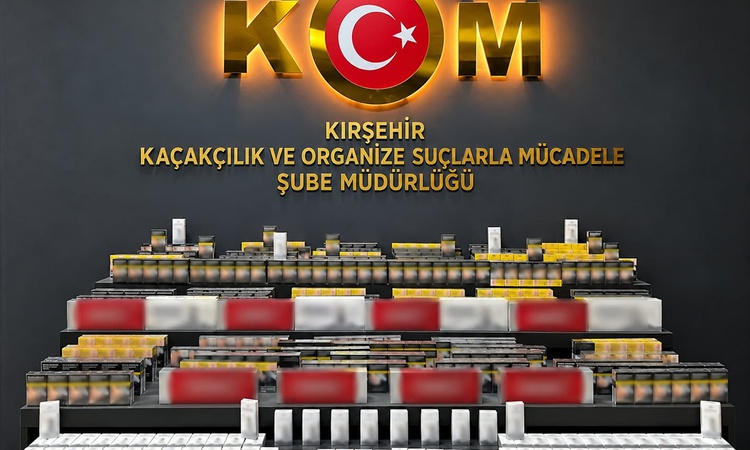 Kırşehir'de polis otomobilde 1250 paket kaçak sigara ve 2 telefon ele geçirdi ve Merak Edilenler