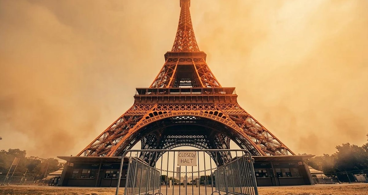 It's not a doomsday scenario, it's reality! The Eiffel Tower is being locked - Last Minute