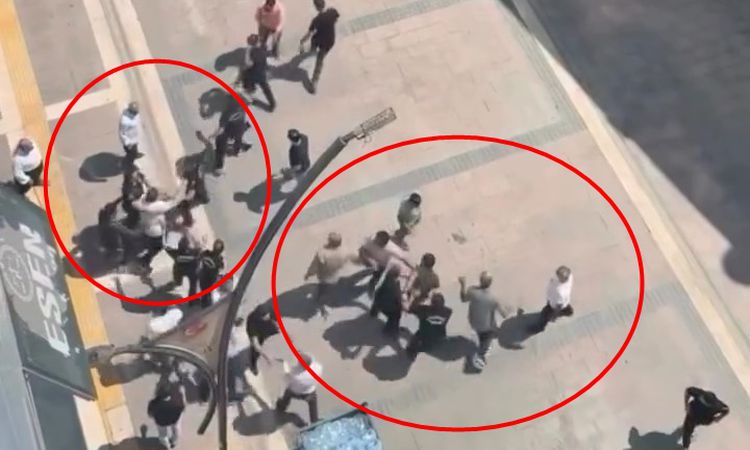 Kızıltepe'de borç kavgası: Tekme ve yumruklar havada uçuştu - Son Dakika