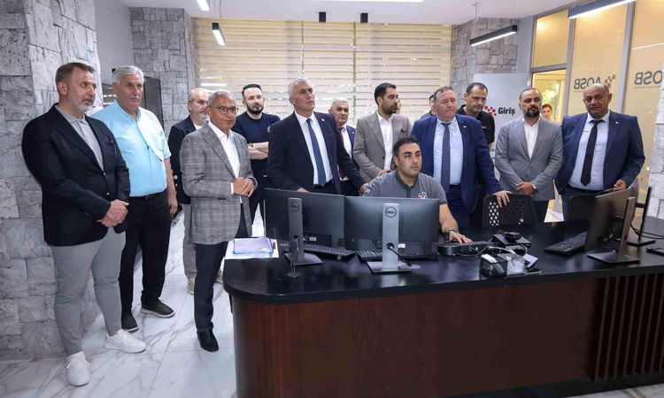 TRNC delegation examined AOSB's digital infrastructure on site - Last Minute