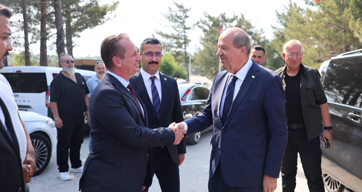 5th President of TRNC, Ersin Tatar, visited Mersin - Breaking News