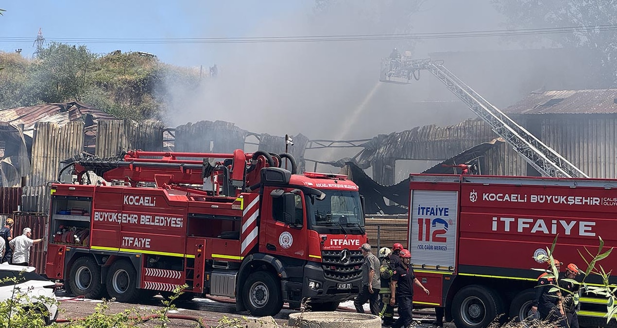 Fire in the factory in Kocaeli: 1 person died, 2 people were injured - News