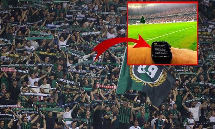 Kocaelispor-Amedspor maçına damga vuran olay! Anında uyarı yapıldı | İşte Tüm Ayrıntılar