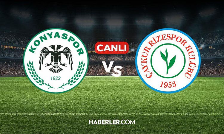 Kritik Açıklama: Konyaspor Çaykur Rizespor CANLI İZLE! Konyaspor Çaykur Rizespor maçı hangi kanalda, canlı ner