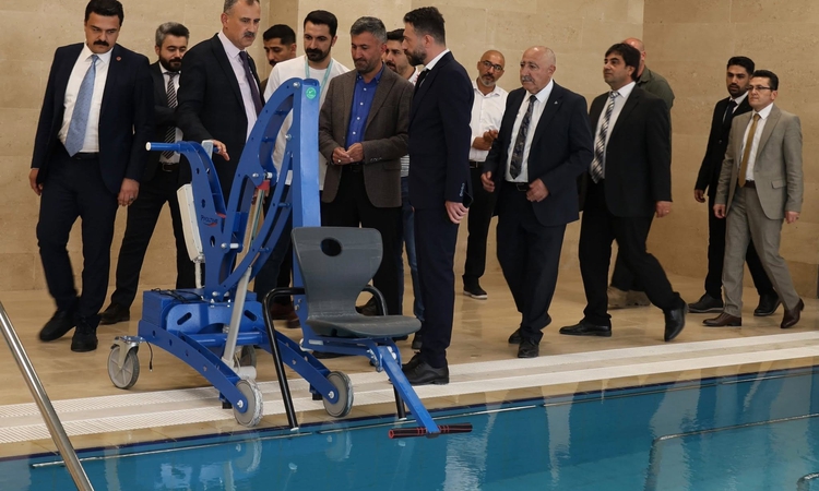 Kritik Açıklama: Ağrı'da Fizik Tedavi Hastanesi'nde hidroterapi ünitesi kentte ilk kez hizmete resmen start al