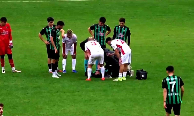 Kritik Açıklama: Bartın'da maçta kalp krizi geçiren 35 yaşındaki futbolcu anjiyoya alındı