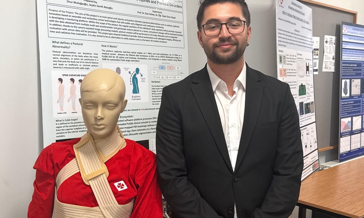 Kritik Açıklama: Başkent Üniversitesi öğrencileri omurga için yapay zeka destekli korse geliştirdi