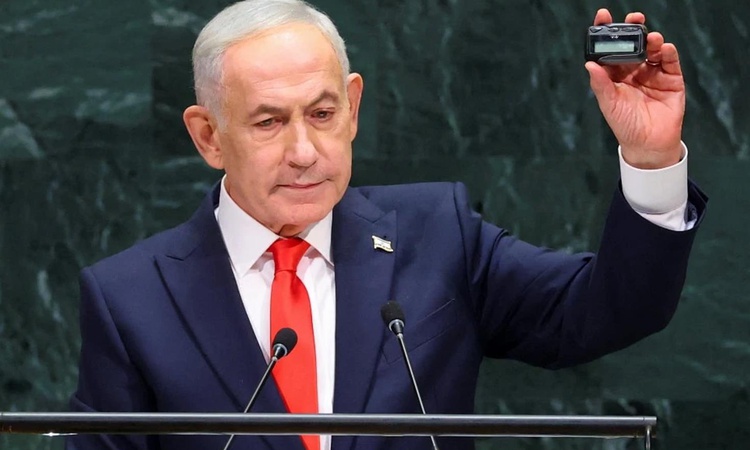 Kritik Açıklama: BM’den Netanyahu’nun çağrı cihazlı mesajına tepki: Salonun ciddiyetine saygı gösterin - Son D