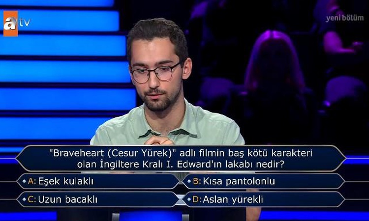 Kritik Açıklama: "Braveheart (Cesur Yürek)" adlı filmin baş kötü karakteri olan İngiltere Kralı I. Edward'ın l