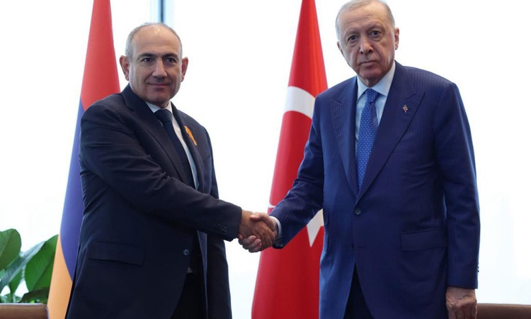 Kritik Açıklama: Cumhurbaşkanı Erdoğan, Ermenistan Başbakanı Paşinyan'ı kabul etti